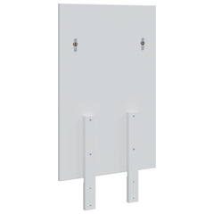 vidaxl Mirror FAUSKE White 43 x 3.5 x 77 cm Rectangular 5