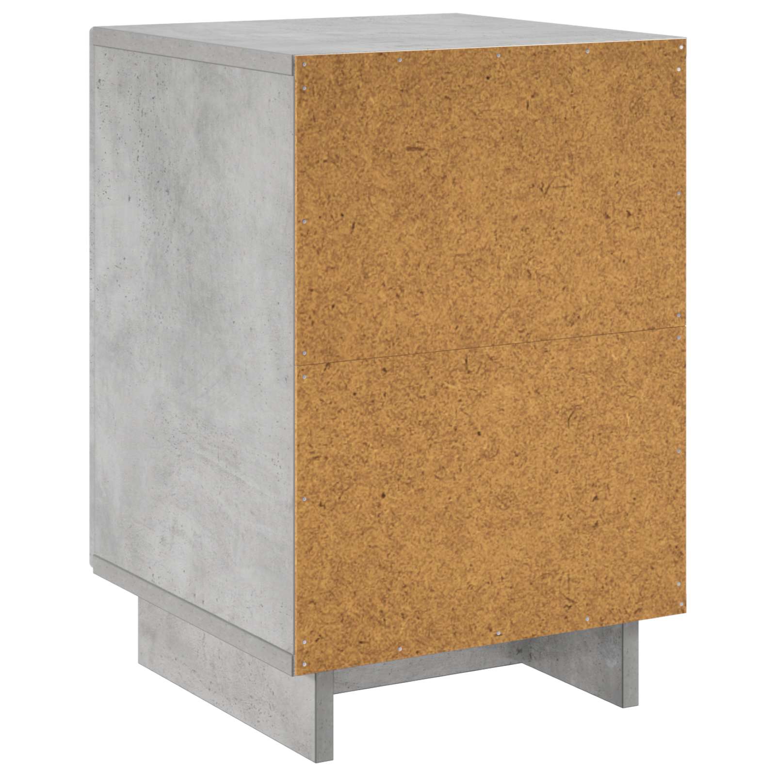 vidaXL Bedside Cabinet 2 pcs Concrete Grey 33.5 x 34.5 x 50 cm 6
