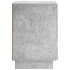 vidaXL Bedside Cabinet 2 pcs Concrete Grey 33.5 x 34.5 x 50 cm 5