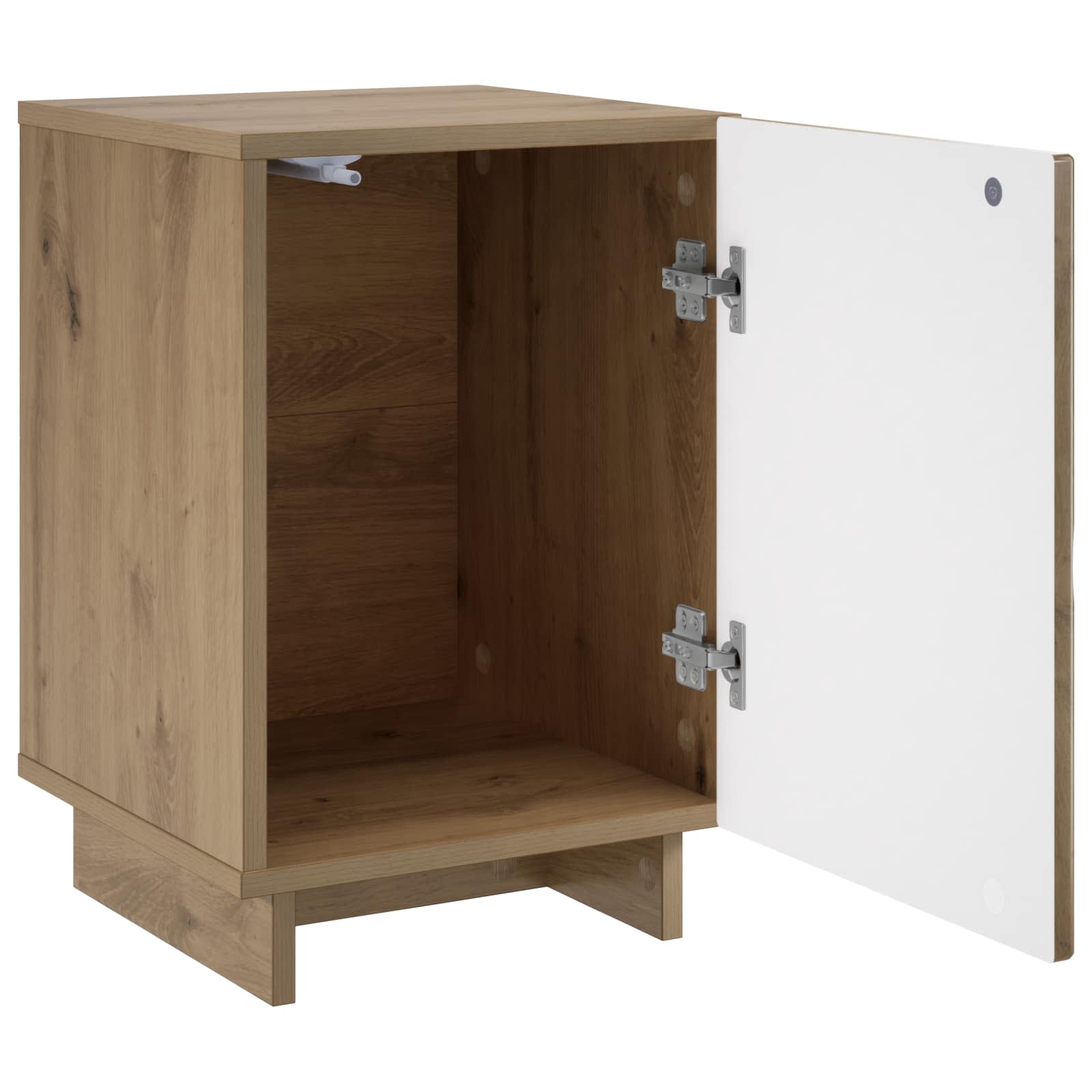 vidaXL Bedside Cabinet Artisan Oak 33.5 x 34.5 x 50 cm Engineered Wood 3