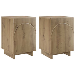 vidaXL Bedside Cabinet 2 pcs Artisan Oak 33.5 x 34.5 x 50 cm 2
