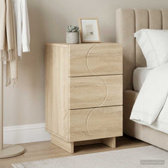Bedside Cabinet 33.5 x 34.5 x 60 cm Sonoma oak 1