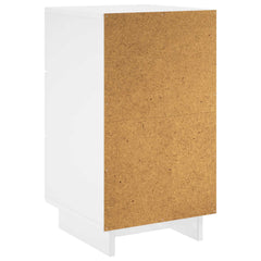 Bedside Cabinet 33.5 x 34.5 x 60 cm High gloss white 1