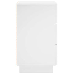 vidaXL Bedside Cabinet High Gloss White 33.5 x 34.5 x 60 cm 5