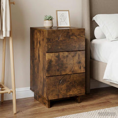 Bedside Cabinet 33.5 x 34.5 x 60 cm Smoked oak 1