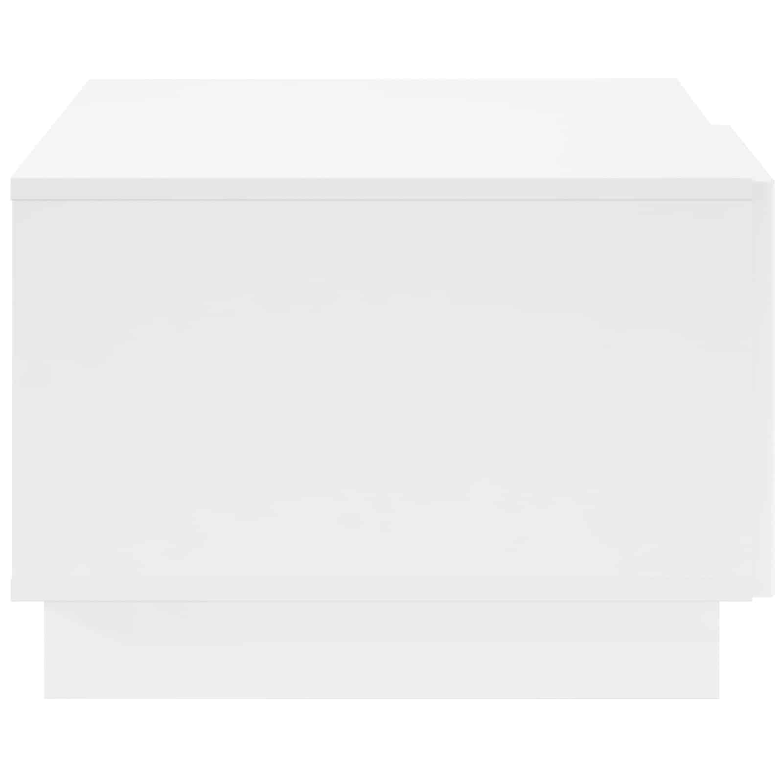 vidaXL Coffee Table White 95 x 50.5 x 35 cm Engineered Wood 5