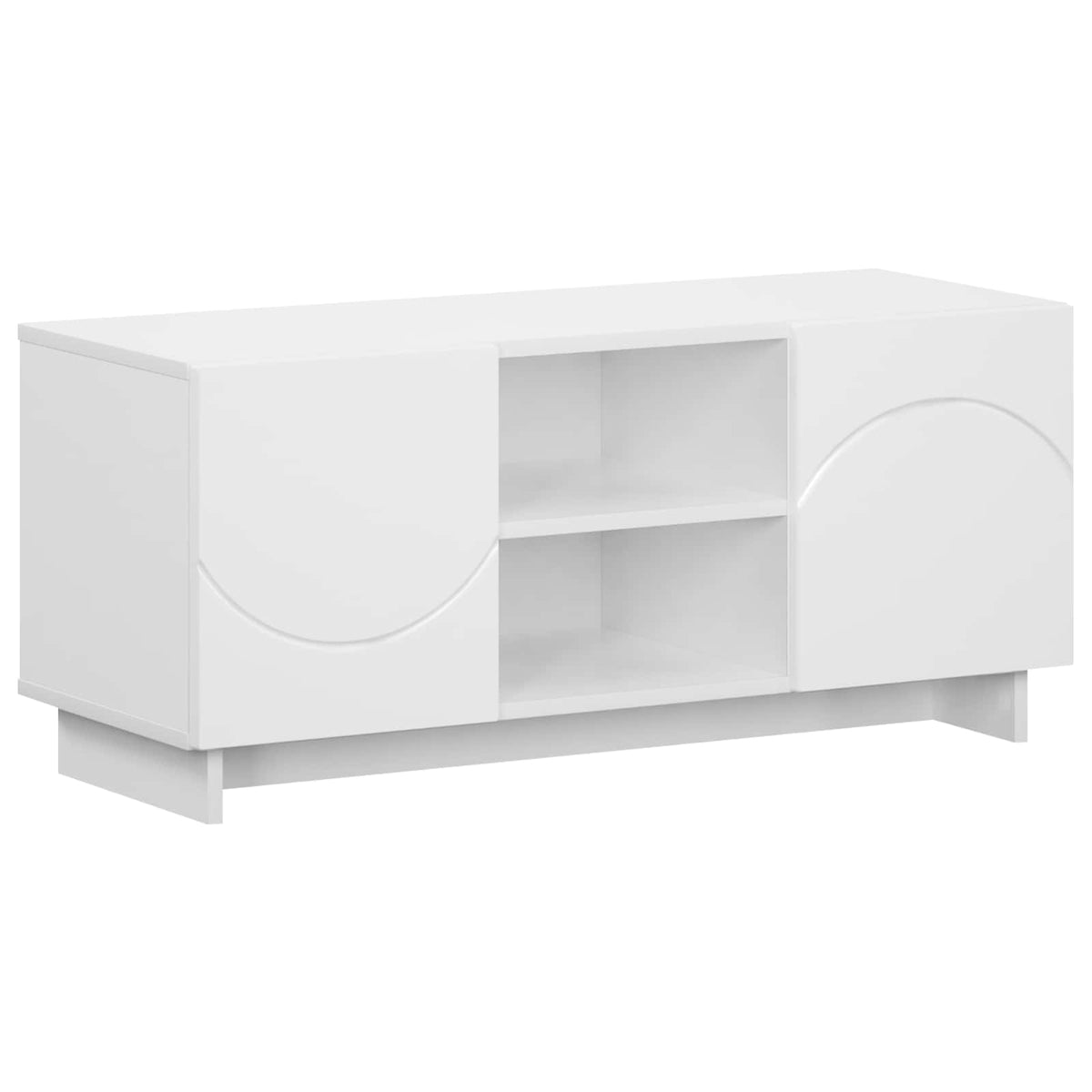 TV Stand Engineered Wood 90 x 34.5 x 40 cm White