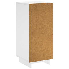 Sideboard 33.5 x 34.5 x 75 cm Engineered Wood White