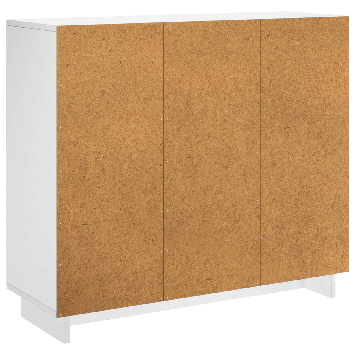 Sideboard 85.5 x 31 x 75 cm Engineered Wood White