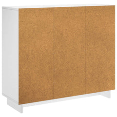 Sideboard 85.5 x 31 x 75 cm Engineered Wood White