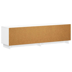 TV Stand Engineered Wood 140 x 34.5 x 40 cm White