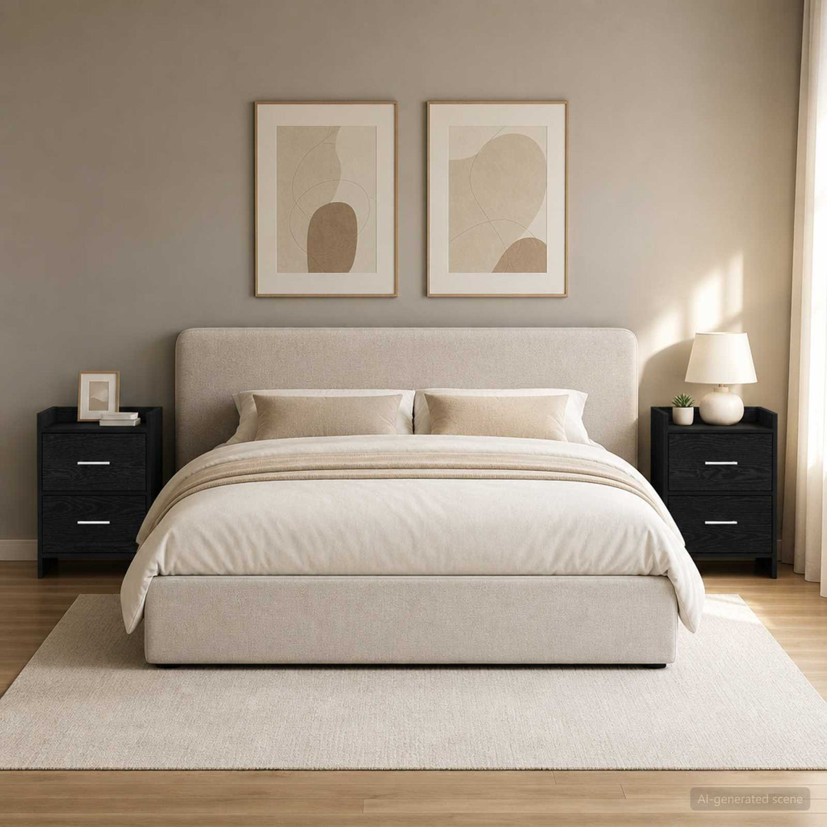vidaXL Bedside Tables 40 x 30 x 60 cm Engineered Wood