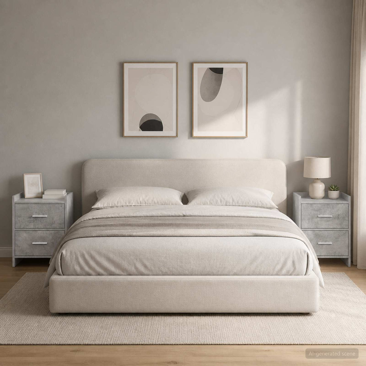 vidaXL Bedside Tables 40 x 30 x 60 cm Engineered Wood