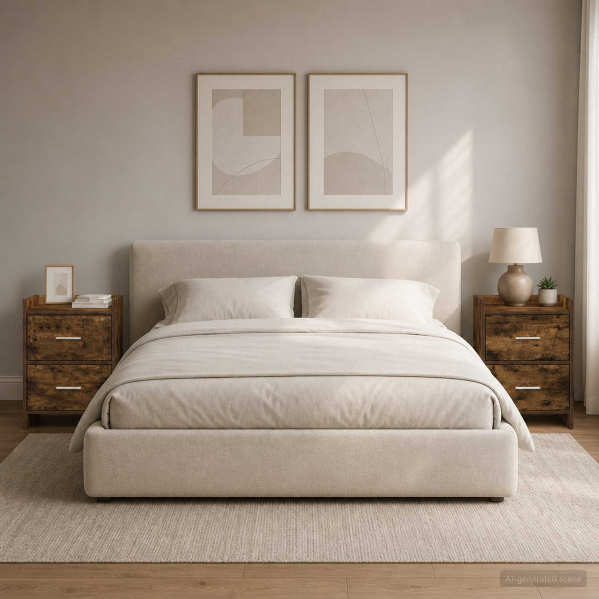 vidaXL Bedside Tables 40 x 30 x 60 cm Engineered Wood