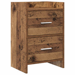 vidaXL Bedside Tables Old Wood 40 x 30 x 60 cm Engineered Wood 1