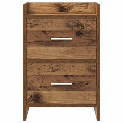 vidaXL Bedside Tables Old Wood 40 x 30 x 60 cm Engineered Wood 4