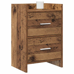 vidaXL Bedside Tables Old Wood 40 x 30 x 60 cm Engineered Wood 2