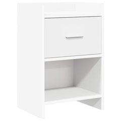 vidaXL Bedside Tables White 40 x 30 x 60 cm Engineered Wood 1