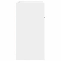 vidaXL Bedside Tables 2 pcs White 40 x 30 x 60 cm Engineered Wood 5