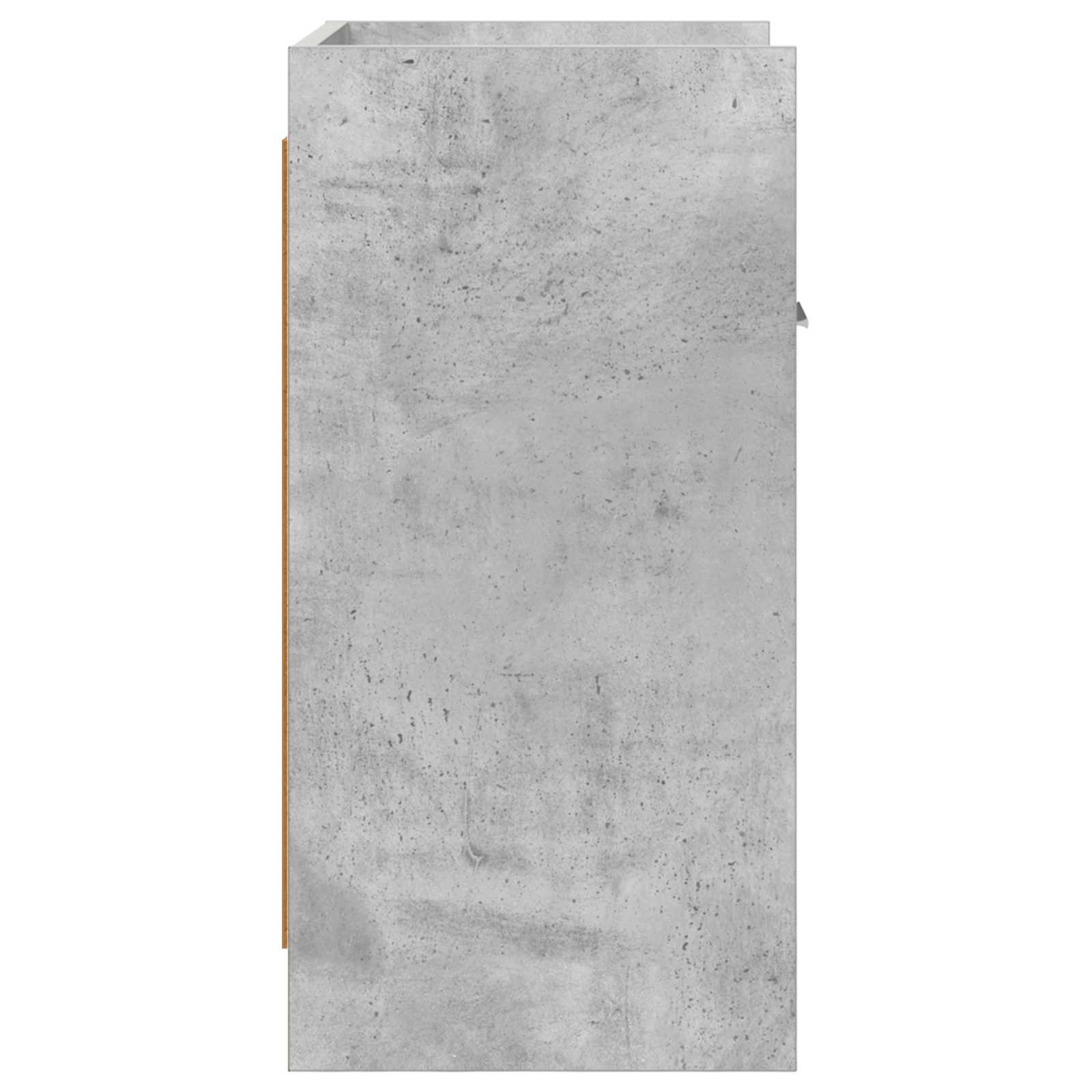vidaXL Bedside Tables 2 pcs Concrete Grey 40 x 30 x 60 cm 5