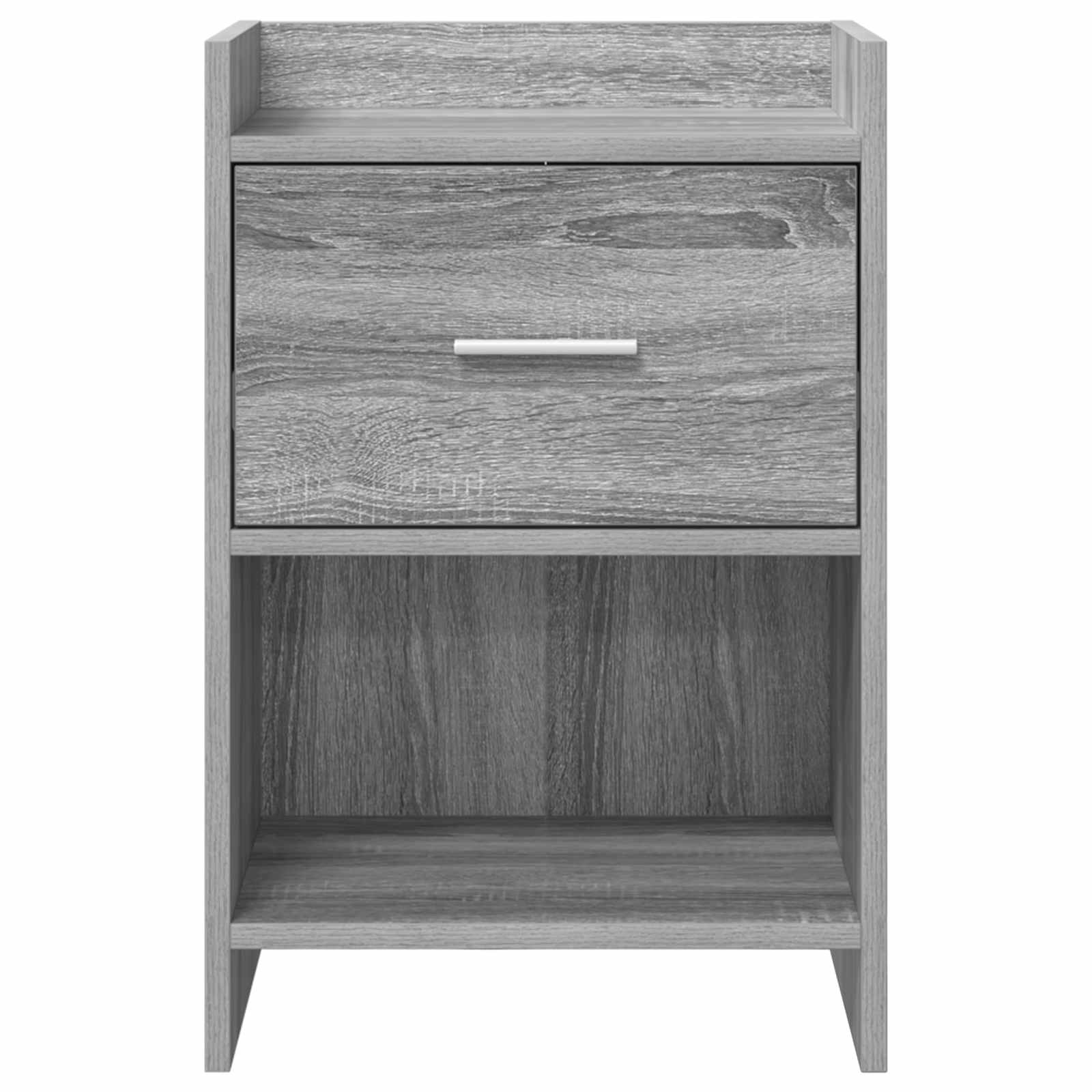 vidaXL Bedside Tables Grey Sonoma 40 x 30 x 60 cm Engineered Wood 4