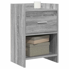 vidaXL Bedside Tables Grey Sonoma 40 x 30 x 60 cm Engineered Wood 2