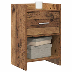 vidaXL Bedside Tables 2 pcs Old Wood 40 x 30 x 60 cm Engineered Wood 2