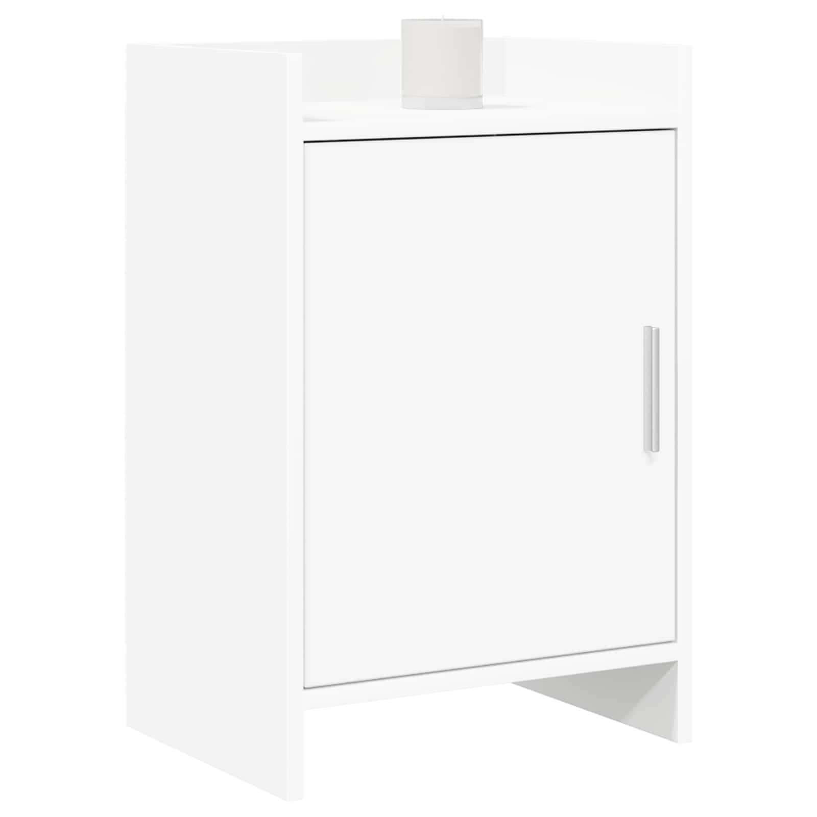 vidaXL Bedside Tables White 40 x 30 x 60 cm Engineered Wood 2