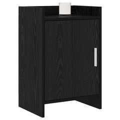 vidaXL Bedside Tables 2 pcs Black Oak 40 x 30 x 60 cm Engineered Wood 2