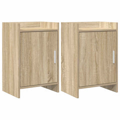 vidaXL Bedside Tables 2 pcs Sonoma Oak 40 x 30 x 60 cm Engineered Wood 1