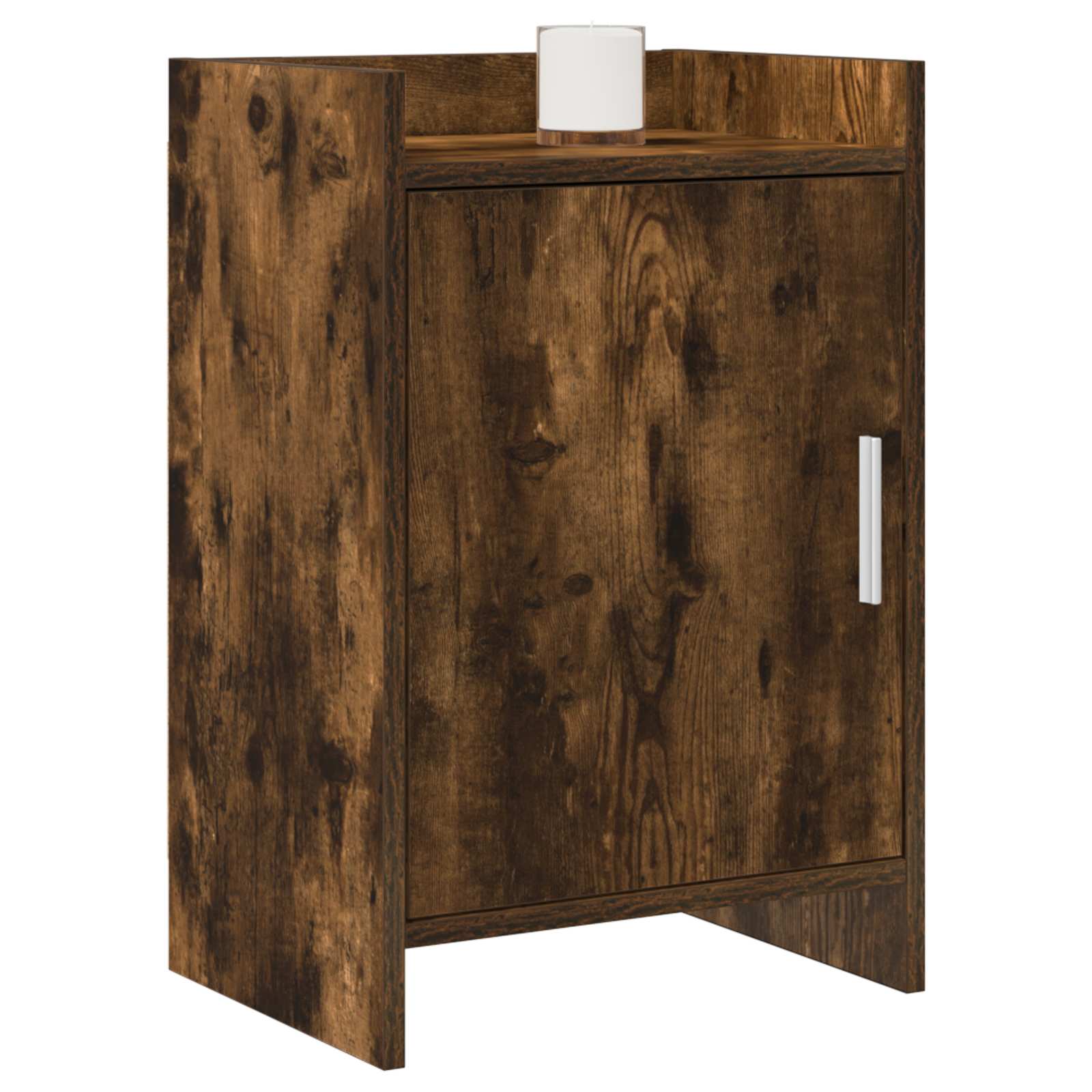 vidaXL Bedside Tables Smoked Oak 40 x 30 x 60 cm Engineered Wood 2