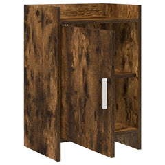 vidaXL Bedside Tables 2 pcs Smoked Oak 40 x 30 x 60 cm Engineered Wood 3