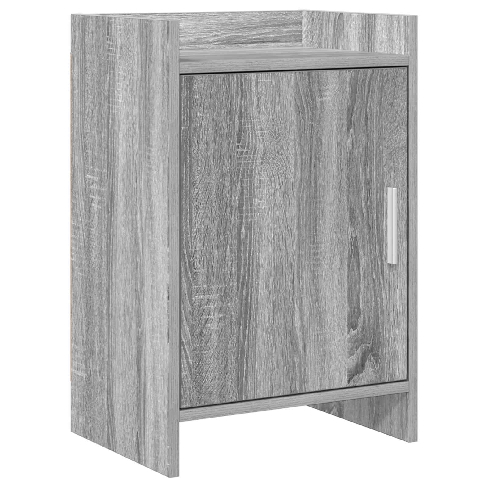 vidaXL Bedside Tables Grey Sonoma 40 x 30 x 60 cm Engineered Wood 1