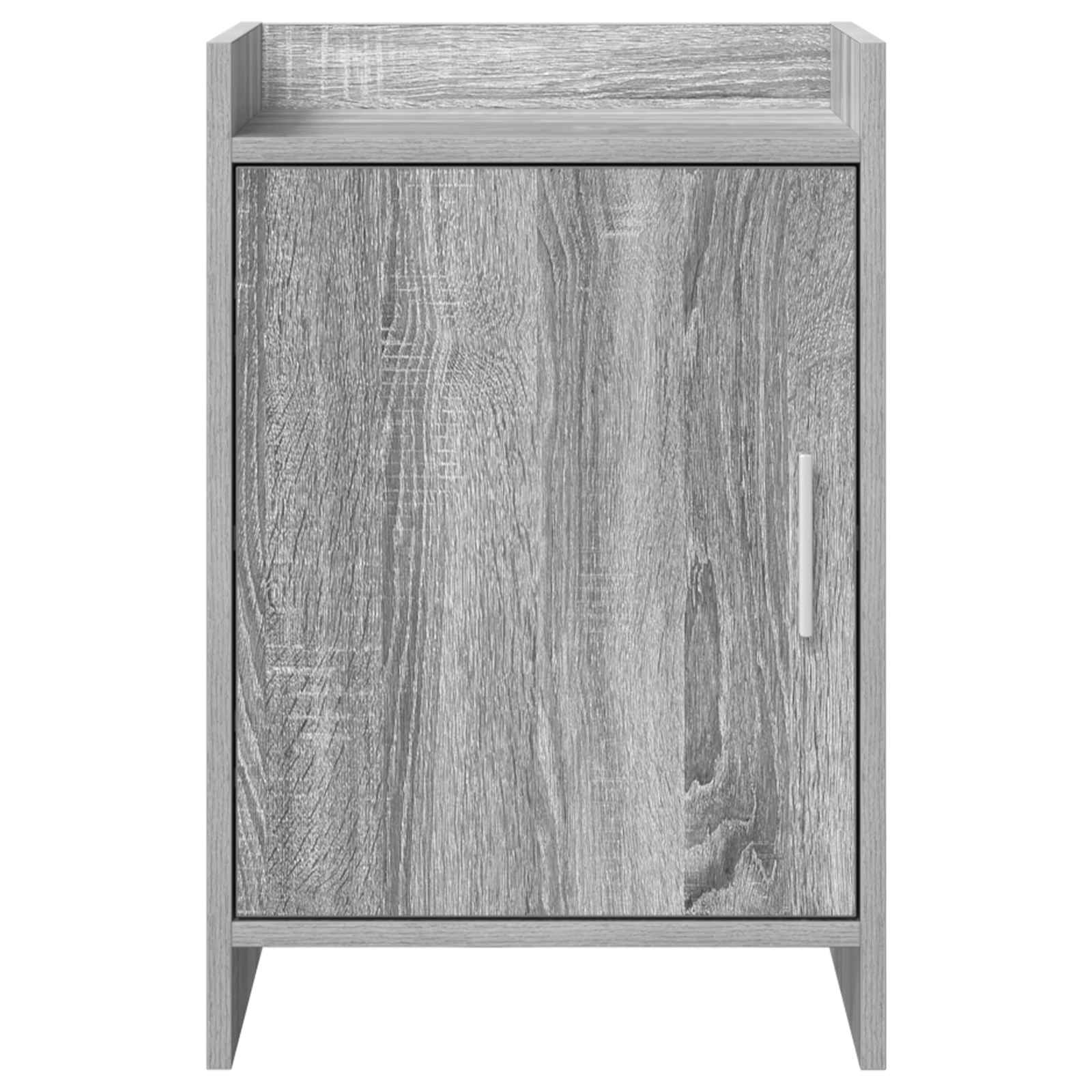 vidaXL Bedside Tables Grey Sonoma 40 x 30 x 60 cm Engineered Wood 4