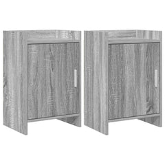 vidaXL Bedside Tables 2 pcs Grey Sonoma 40 x 30 x 60 cm 1