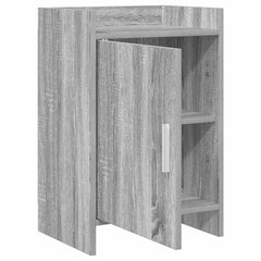 vidaXL Bedside Tables 2 pcs Grey Sonoma 40 x 30 x 60 cm 3