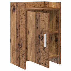 vidaXL Bedside Tables Old Wood 40 x 30 x 60 cm Engineered Wood 3
