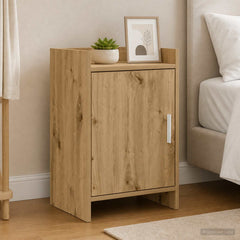 Bedside Tables Engineered Wood in Artisan Oak