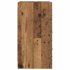 vidaXL Bedside Tables Old Wood 40 x 36 x 70 cm Engineered Wood 5