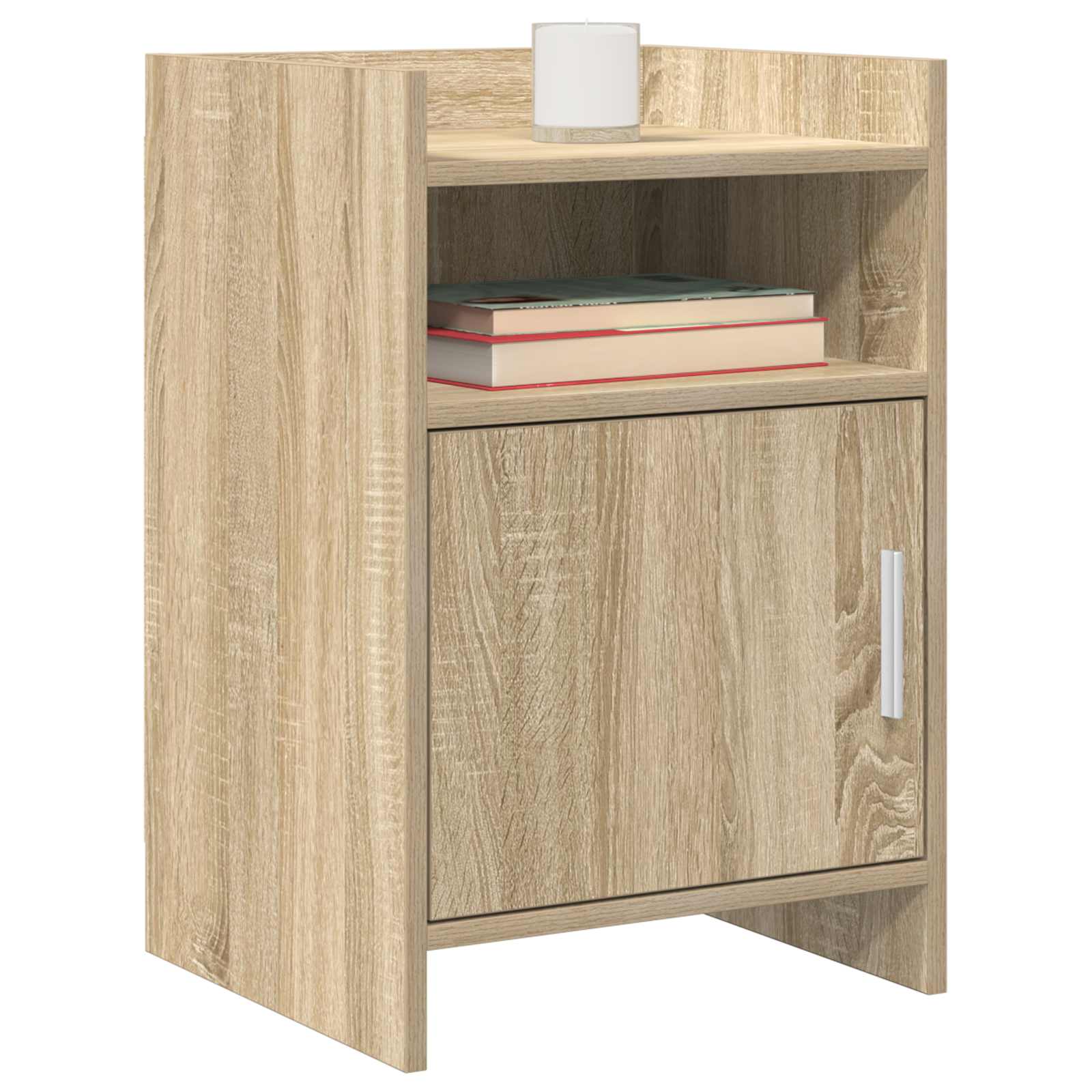 vidaXL Bedside Tables Sonoma Oak 40 x 36 x 60 cm Engineered Wood 2