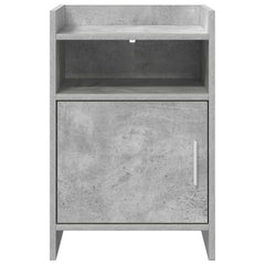 vidaXL Bedside Tables Concrete Grey 40 x 36 x 60 cm Engineered Wood 4