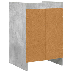 vidaXL Bedside Tables 2 pcs Concrete Grey 40 x 36 x 60 cm 6
