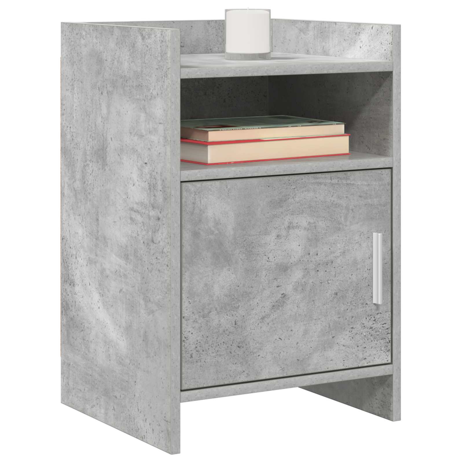 vidaXL Bedside Tables 2 pcs Concrete Grey 40 x 36 x 60 cm 2