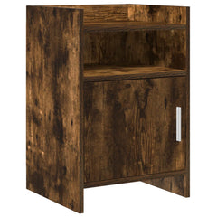 vidaXL Bedside Tables Smoked Oak 40 x 36 x 60 cm Engineered Wood 1