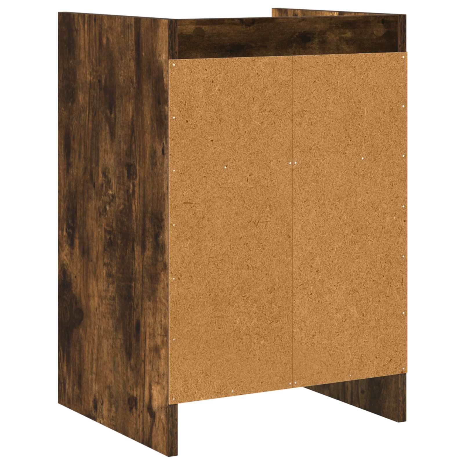 vidaXL Bedside Tables Smoked Oak 40 x 36 x 60 cm Engineered Wood 6