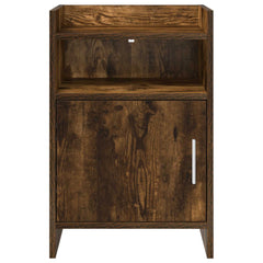 vidaXL Bedside Tables 2 pcs Smoked Oak 40 x 36 x 60 cm Engineered Wood 4