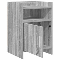 vidaXL Bedside Tables Grey Sonoma 40 x 36 x 60 cm Engineered Wood 3
