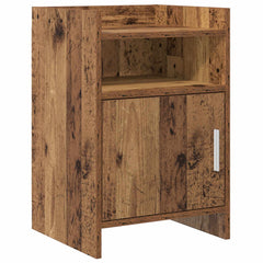vidaXL Bedside Tables Old Wood 40 x 36 x 60 cm Engineered Wood 1