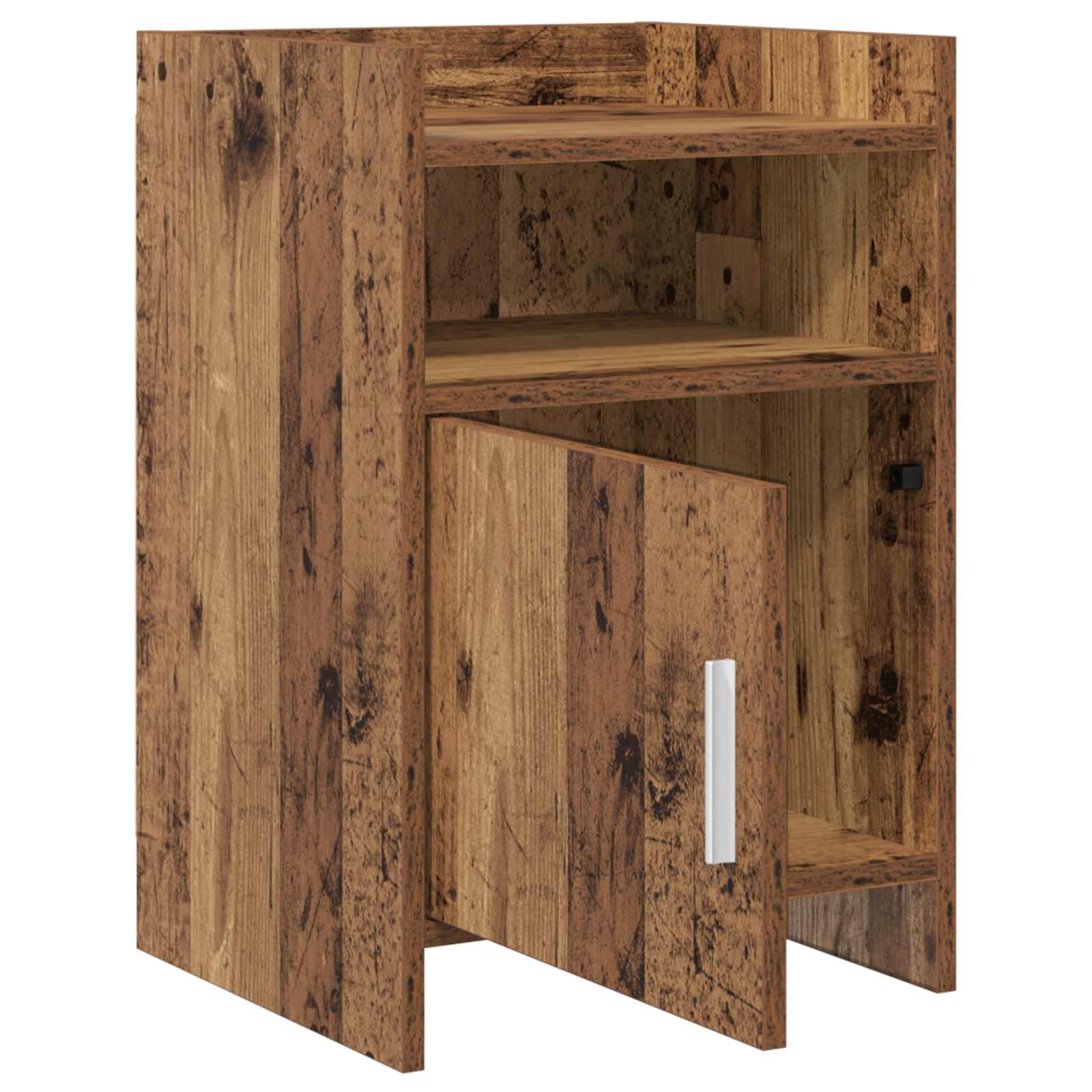 vidaXL Bedside Tables Old Wood 40 x 36 x 60 cm Engineered Wood 3