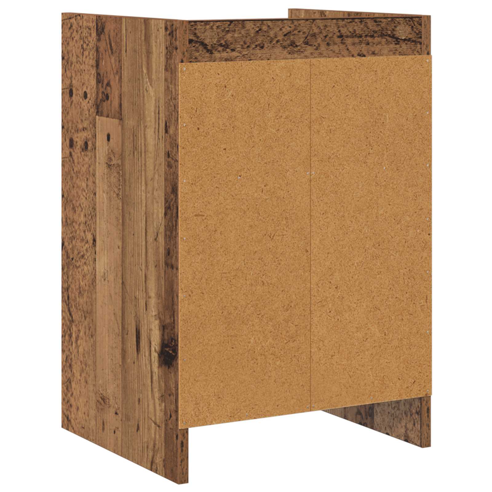 vidaXL Bedside Tables Old Wood 40 x 36 x 60 cm Engineered Wood 6